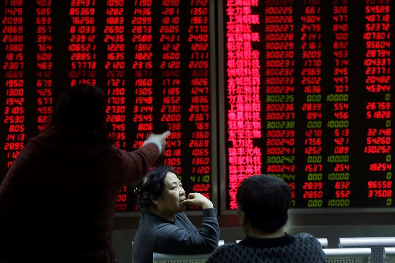  The Shanghai Stock Exchange opens with a decrease of 0.13 percent