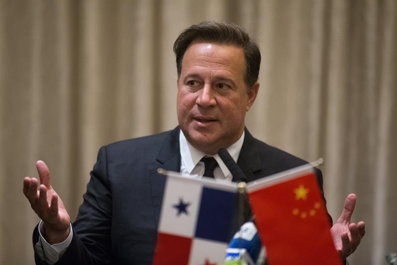  Varela proposes Panama as a Latin American platform for China